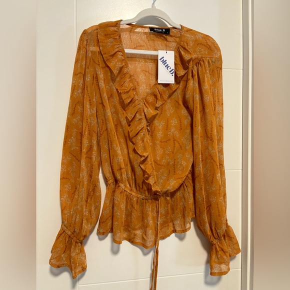 Blue B Collection Blouse - Picture 1 of 3